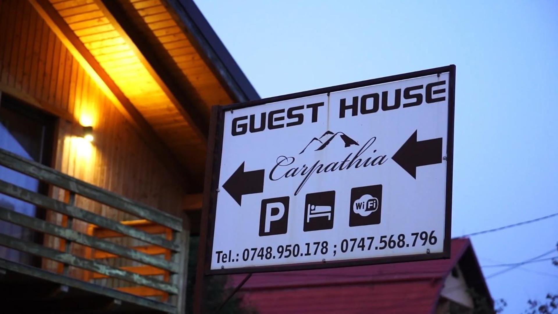 Guest House Carpathia Вишеу-де-Сус Экстерьер фото